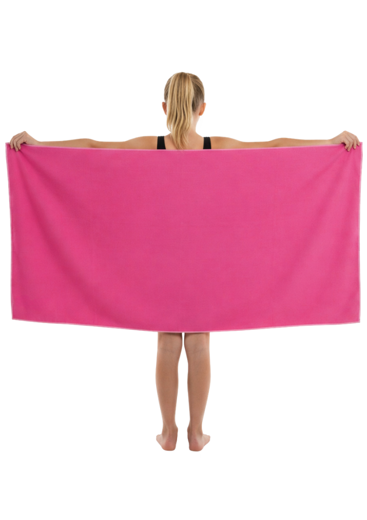 Flamingo Fun Waffle Towel