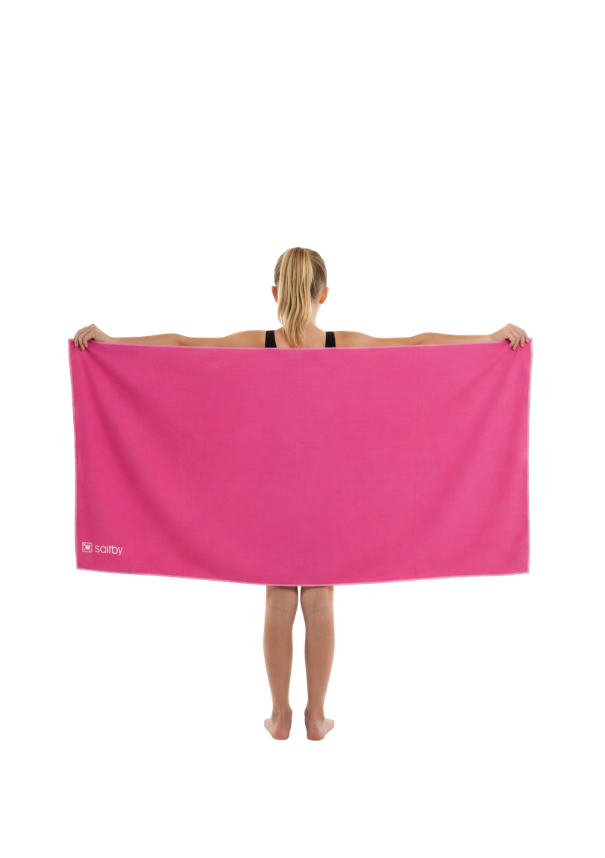 Flamingo Fun Waffle Towel