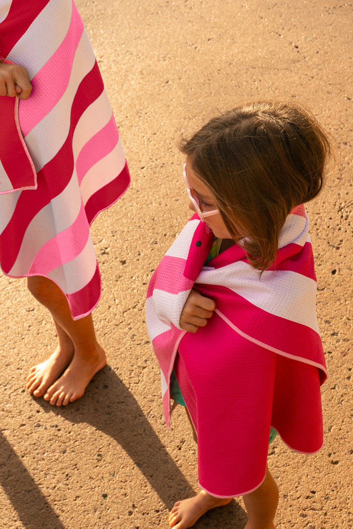 Flamingo Fun Waffle Towel