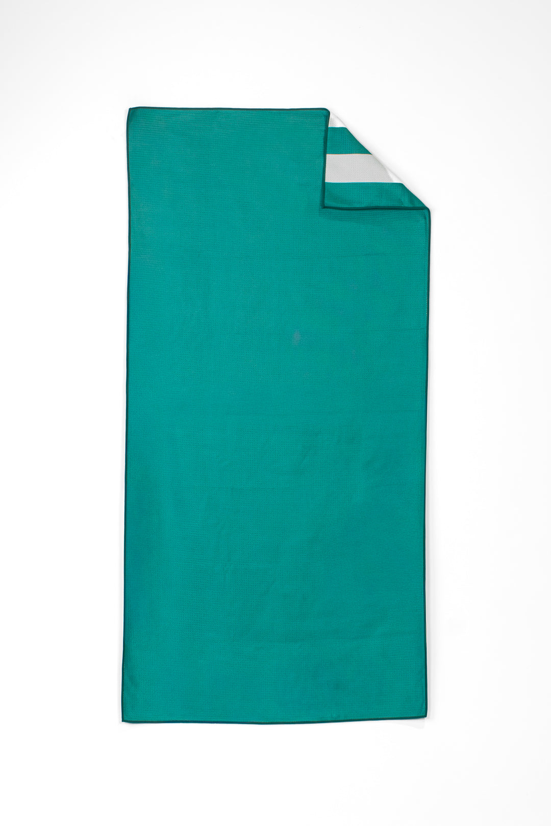 Noetzie Green Waffle Towel